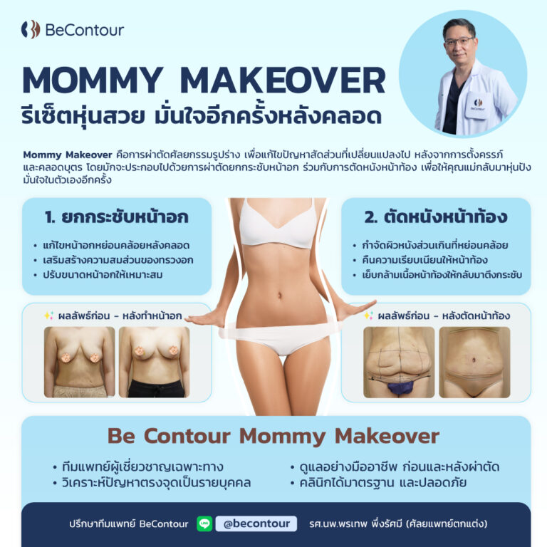 Mommy Makeover รีเซ็ตหุ่นสวย คืนความมั่นใจอีกครั้งหลังคลอด